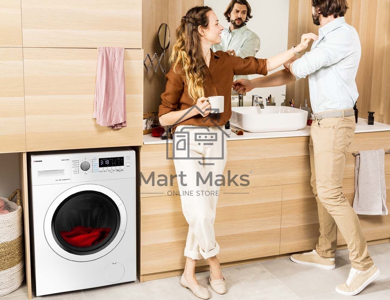 Стиральная машина Hansa WHN8141BSD2 белый загр. фронтальная макс.: 8 кг 1400 об/мин класс: А+++