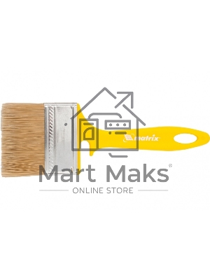 Кисть флейцевая Matrix для лаков, 70х12 мм, искусственная щетина, пластиковая рукоятка 83365