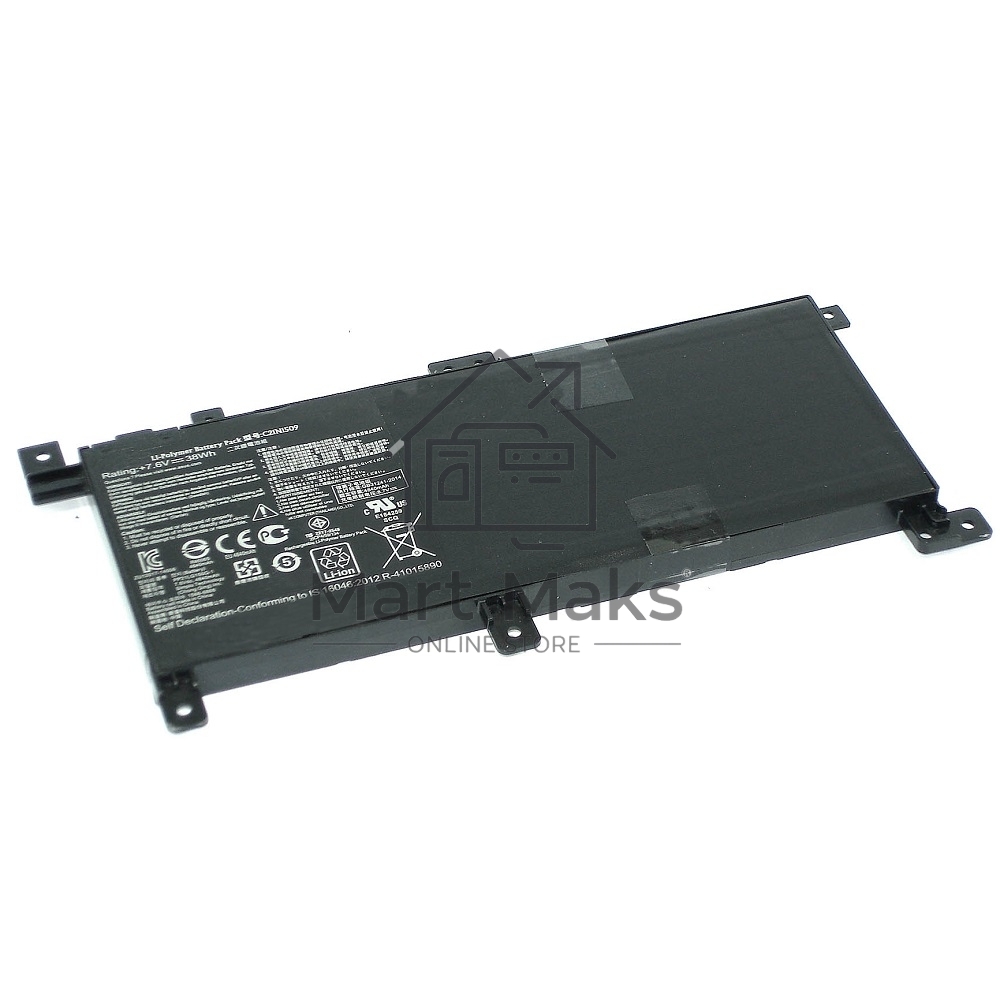 Аккумуляторная батарея для ноутбука Asus X556 7.6V 5000mAh