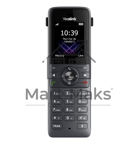 Система YEALINK W74P (база W70B+трубка W74H) до 10 SIP-аккаунтов, до 10 трубок на базу, до 20 вызовов, шт