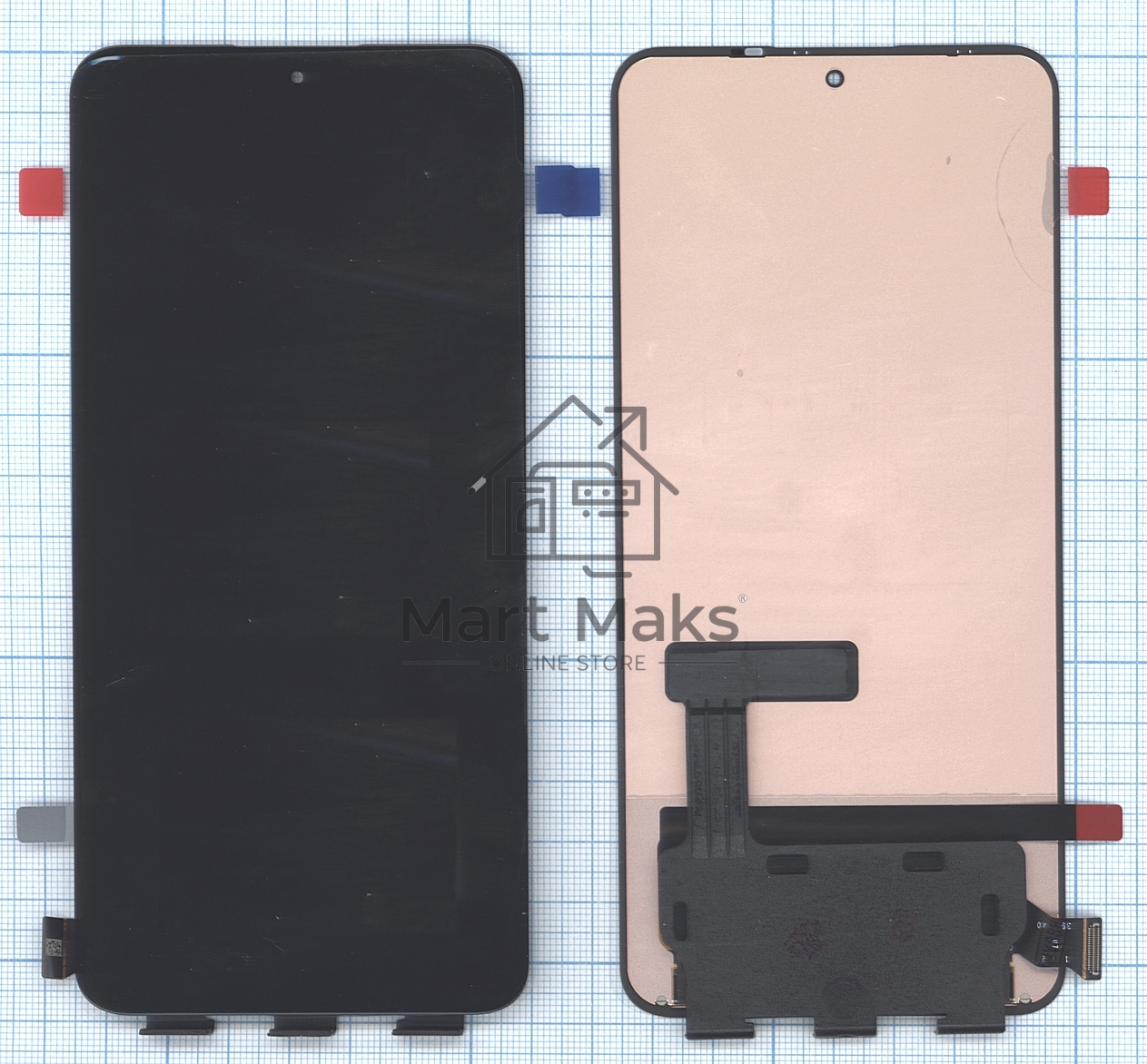 Дисплей для Xiaomi 13T Pro в сборе с тачскрином черный orig