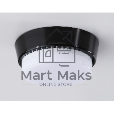 Светильник накладной G10189 BK черный GX53 max 12W D90*20