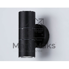 Светильник Ambrella light ST3707/2 BK черный IP54 GU10/2 max 35W 160*60*95