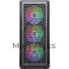 Компьютерный корпус Accord 3338 черный без БП ATX 1xUSB2.0 1xUSB3.0 1xUSB3.1 audio bott PSU