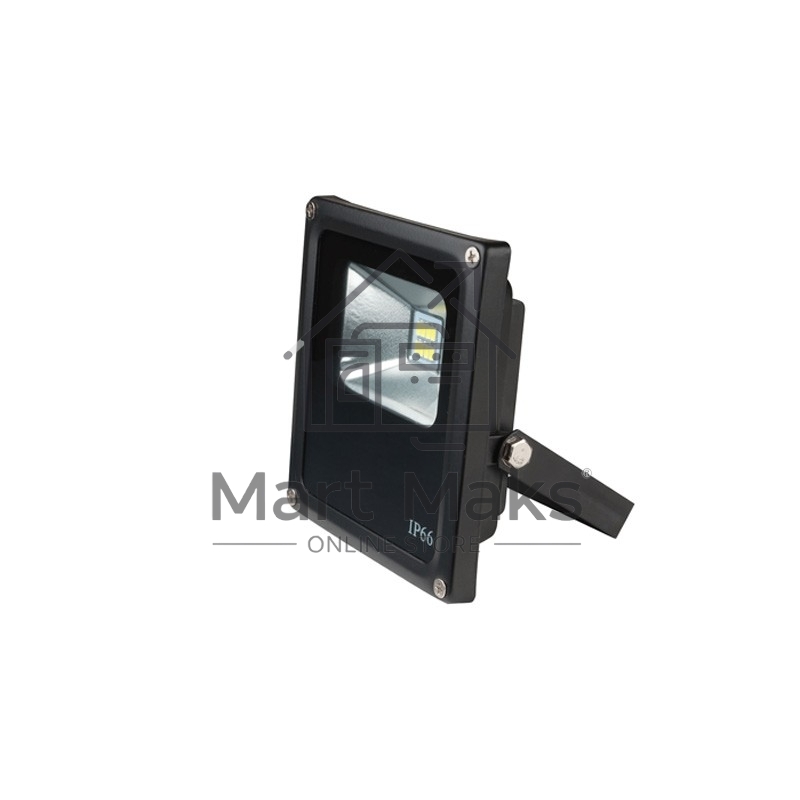 Прожектор светодиодный VOLPE ULF-Q507 10W/DW IP65 175-265В BLACK 10Вт LED IP65 128x120x40мм 6500К