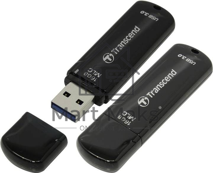 Флешка USB R/W R/W Transcend 16Gb Jetflash 750 TS16GJF750K USB3.0 черный