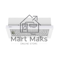 Вытяжка встраиваемая Maunfeld VS Fast Glass 60 белый, 60 см, 850 куб. м/ч, 47 дБ