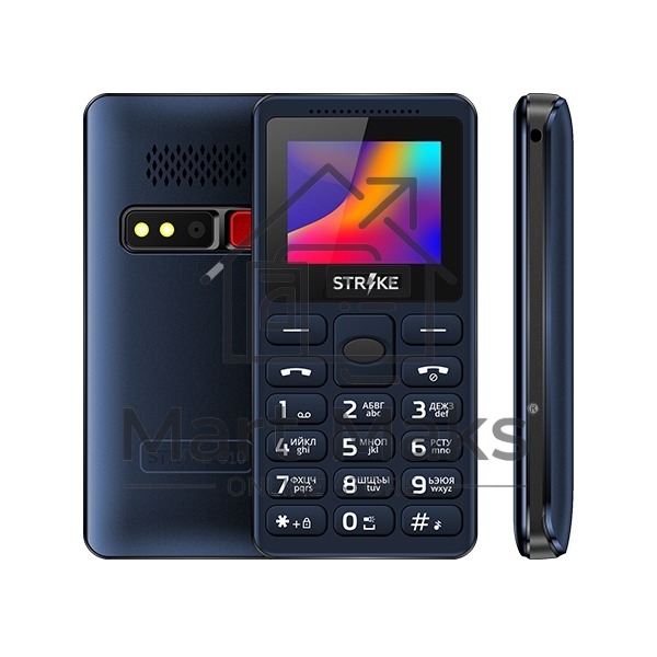 Мобильный телефон BQ Strike S10 черный SC6531E
