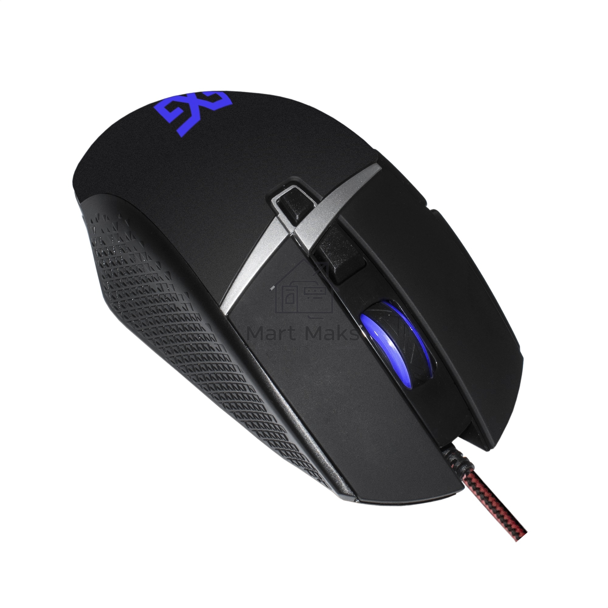Мышь проводная ExeGate Gaming Standard Laser GML-13 черный, 4000 dpi, USB, кнопки - 8
