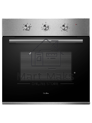 Духовой шкаф встраиваемый полноразмерный Evelux EO 620 X, 60 см, 8 режимов, 65л, нержавеющая сталь