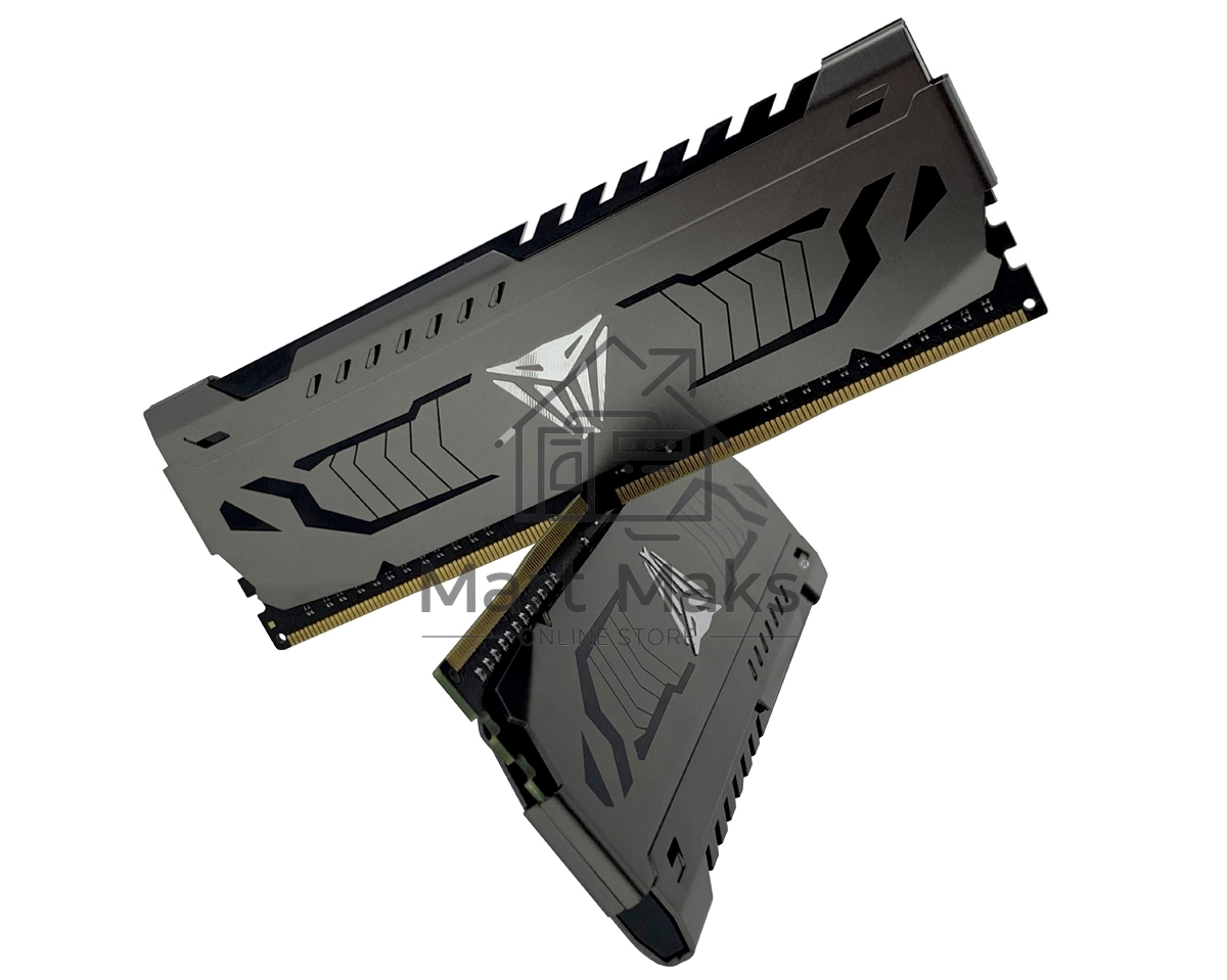 Оперативная память Patriot Viper Steel, DDR4, 64GB (2x32GB), 3600MHz, CL18, DIMM, радиатор, черный