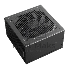 Блок питания PCCOOLER, 750W 80 PLUS  (ATX, ATX 2.4, Non-modular, 1x24(20+4)pin 550мм, 1xCPU*2 8(4+4)pin 610+150мм, 3xPCIe 8(6+2)pin 510мм, 2xSATA*3+MOLEX4pin*1 450+150+150+150мм, Active, 120x120мм, 140x150x86мм, APFC, OVP, SCP, OPP (140-160%, 2ms delay))