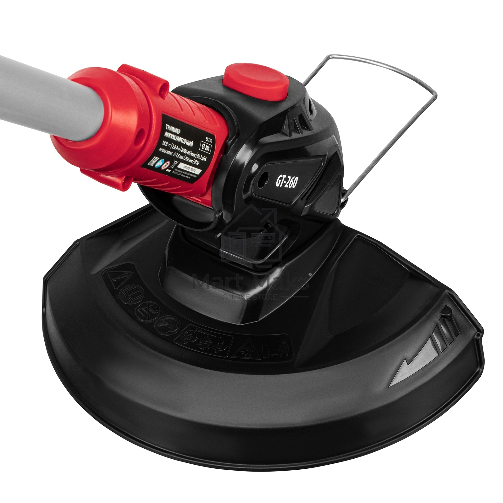Триммер аккумуляторный GT-260,  Li-Ion, 18 В, 1 акк. MTX