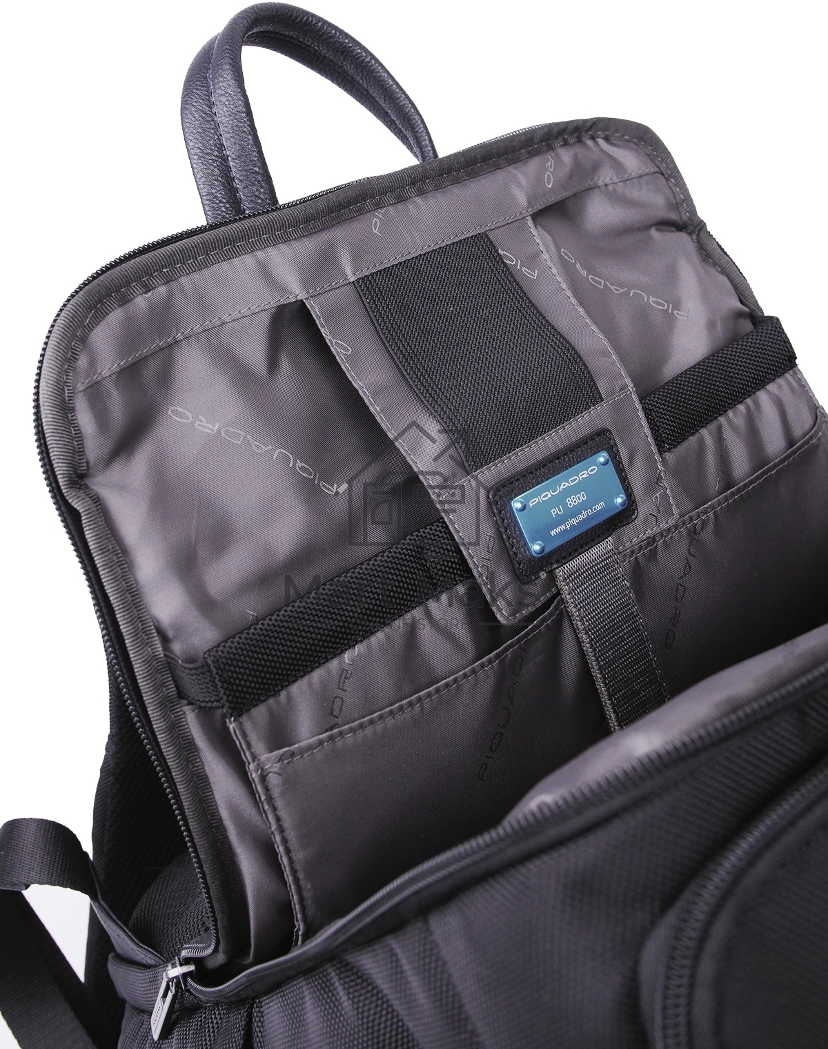 Рюкзак Piquadro Brief2 CA6648BR2/N черный нейлон/натур.кожа