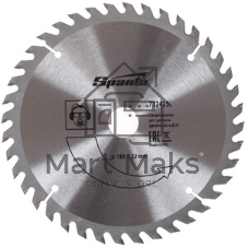 Пильный диск по дереву Sparta ф180 х 22 мм, 40 зубьев