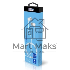Проводные наушники Smartbuy Orb SBH-750 белый, внутриканальные, Jack 3.5 мм