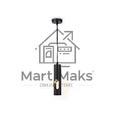 Светильник подвесной TN5108 BK черный GU10 max 12W D55*1245
