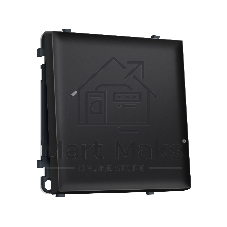 Комплект механизма 1-кл выключателя SIGMA Черный матовый 10A-250V QUANT PRO (SP8010, PR101)