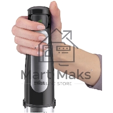 Блендер погружной Braun Multiquick 7 MQ7075X черный, 1000 Вт, плавная регулировка, турбо