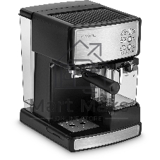 Кофеварка рожковая Vitek VT-1514 (BK) нержавеющая сталь/черный, исп. кофе - молотый, 1.65 л, 1238 Вт, 15 бар
