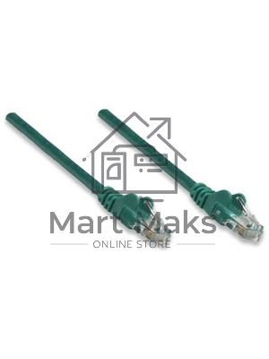 Патч-корд UTP кат. 5e, 2м ExeGate зеленый