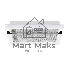 Вытяжка встраиваемая Maunfeld VS Fast Glass 60 белый, 60 см, 850 куб. м/ч, 47 дБ
