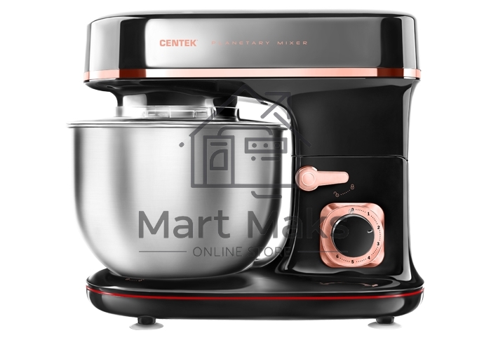 Миксер Centek CT-1139 черный/хром
