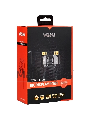 Кабель соединительный VCOM CG634-2M DISPLAY PORT v1.4, 8K@60Hz, 2 м