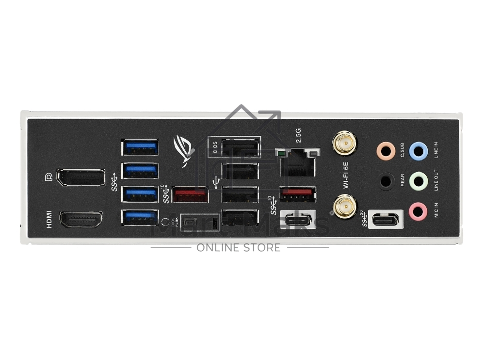 Материнская плата ASUS ROG STRIX B650E-F GAMING WIFI, AM5, AMD B650, 4xDDR5, 4xSATA, 3xM.2, 1xPCI-E 5.0 x16, 1xPCI-E 4.0 x4, 2xPCI-E x1, 1xHDMI, 1xDP, 1x 2.5Gb LAN, 4xUSB-A 2.0, 4xUSB-A 3.2 Gen 1, 2xUSB-A 3.2 Gen 2, 1xUSB-C 3.2 Gen 2, 1xUSB-C 3.2 Gen 2x2,