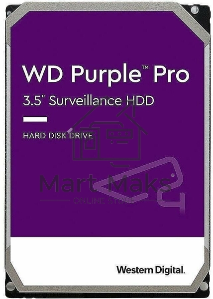 Жесткий диск Western Digital 2TB SATA-III Surveillance Purple (5400rpm) 64Mb 3.5
