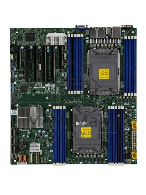 Материнская плата серверная Supermicro X12DPI-N6-B, сокет LGA4189, Intel C621A, DDR4 ECC, 18xDDR4, 4xPCIe 4.0 x16, 2xPCIe x8, M.2, SATA-III, 2xGigabit Ethernet, 4xUSB 3.2, VGA, COM, E-ATX