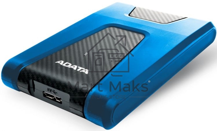 Внешний жесткий диск ADATA USB 3.1 2Tb AHD650-2TU31-CBL HD650 DashDrive Durable 2.5