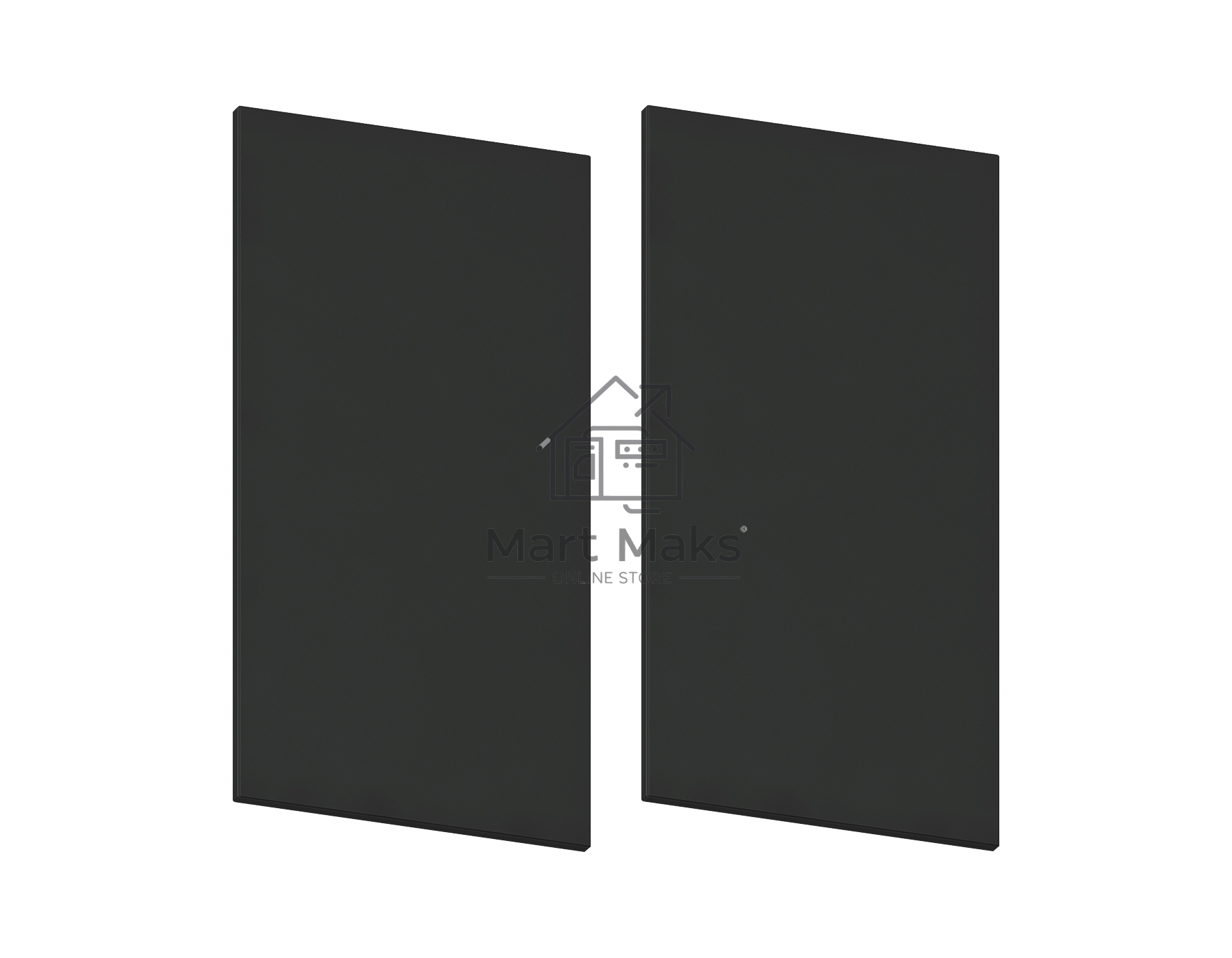 GL3608 BK черный заглушка для встраиваемого магнитного шинопровода Magnetic 48V (2шт)