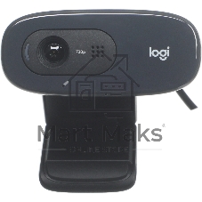 Веб-камера Logitech C270 HD 1280x720, 30 кадр/с, USB Type-A, микрофон (шумоподавление), автоосвещение, универсальное крепление