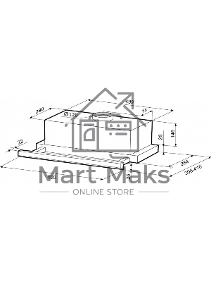 Вытяжка Krona KAMILLA slim 600 white (2 мотора) кухоннаяВстраиваемая; Дизайн: Классический; Режимы работы: Отвод+Циркуляция; Тип управления: Кнопочный; Кол-во скоростей: 3; Тип подсветки: Лампа накаливания; Кол-во ламп: 2; Жиропоглощающий фильтр: есть; Пр