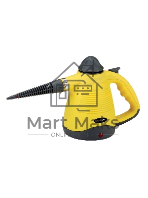 Универсальный пароочиститель Endever Odyssey Q-442, черный/желтый, 900 Вт, 3.5 бар, 28 г/мин