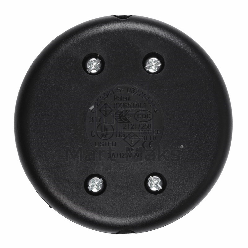 Выключатель-кнопка 250V 2А ON-OFF (напольная - для лампы) Rexant