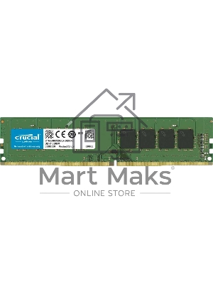 Оперативная память Crucial, DDR4, 16Gb (1x16 Gb), 3200 MHz, CL22, DIMM