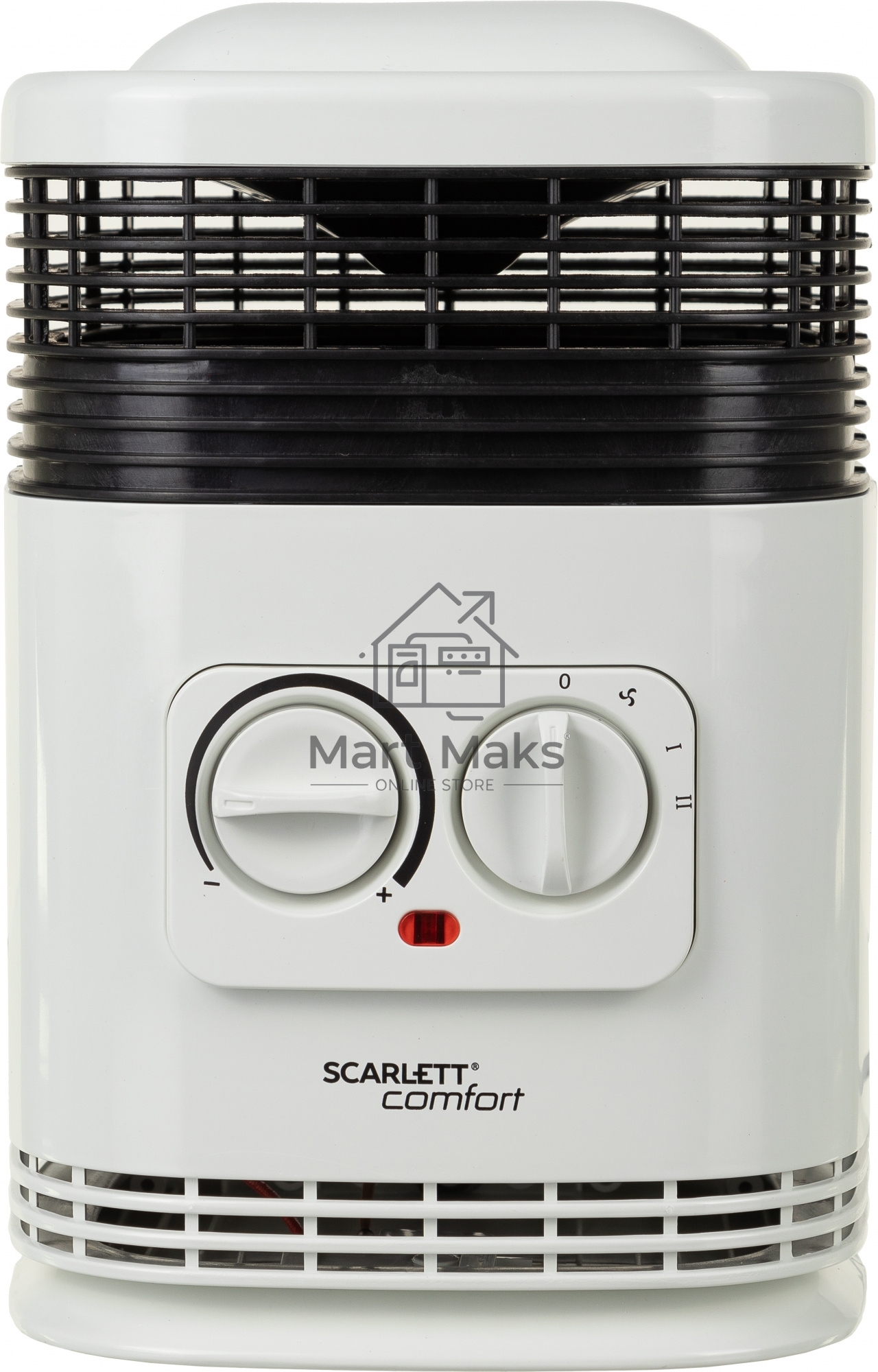 Тепловентилятор Scarlett SC-FH1.513MC, белый, 1500 Вт, 20 м2, термостат