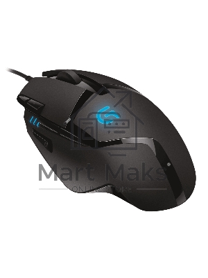 Мышь проводная Logitech G402 Hyperion Fury, черный, 4000 dpi, USB, кнопки - 8