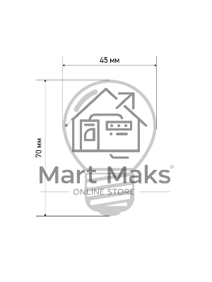 Лампа светодиодная шар Neon-night E27, 3 LED, диаметр 45мм, RGB