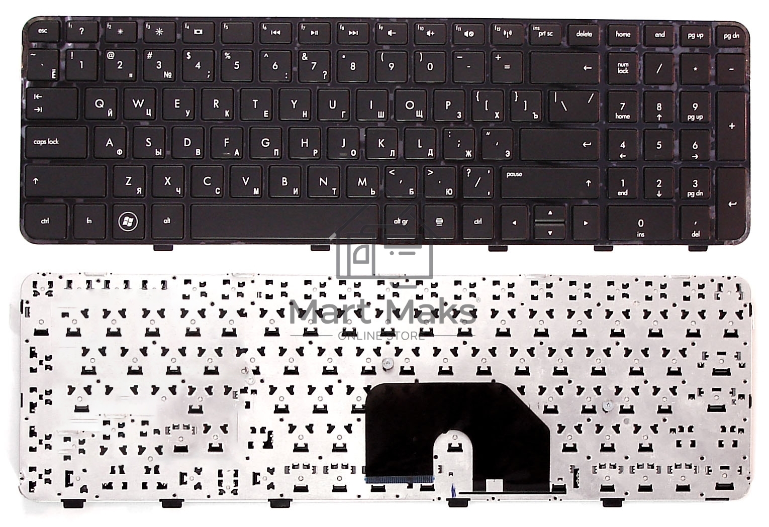 Клавиатура для ноутбука HP Pavilion DV6-6000 черная