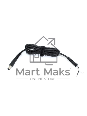 Кабель для блока питания HP 7.4x5.0мм с центральным контактом 7.4 pin (2 wire) 90W Кабель для блока питания HP 7.4x5.0мм с центральным контактом 7.4 pin (2 wire) 90W