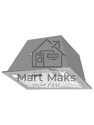 Вытяжка встраиваемая Kuppersberg Inlinea 60 X нержавеющая сталь, 52.5 см, 1300 куб. м/ч, 41 дБ