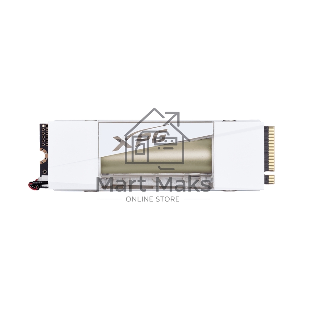 Твердотельный накопитель ADATA SSD XPG MARS 980 STORM, 2000GB, M.2(22x80mm), NVMe, PCIe 5.0 x4, 3D NAND, R/W 14000/13000MB/s, IOPs 2 000 000/1 650 000, TBW 1480, DWPD 0.4, with Heat Sink (5 лет)