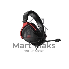 Гарнитура ASUS ROG Delta S Core чёрный-красный, проводная, 3.5 мм, съёмный микрофон, совместимость с PlayStation, Xbox