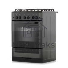Плита газовая Gefest ПГ 6500-02 0115 черный, конфорок 4 шт, духовка 52 л, 60 см x 85 см x 60 см