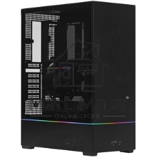 Компьютерный корпус MidiTower Lian Li SUP 01 черный RGb (ATX, без БП, ARGb, 2xUSB3.2 Type-A + USB3.2 Type-C) (G99.SUP01X.00)