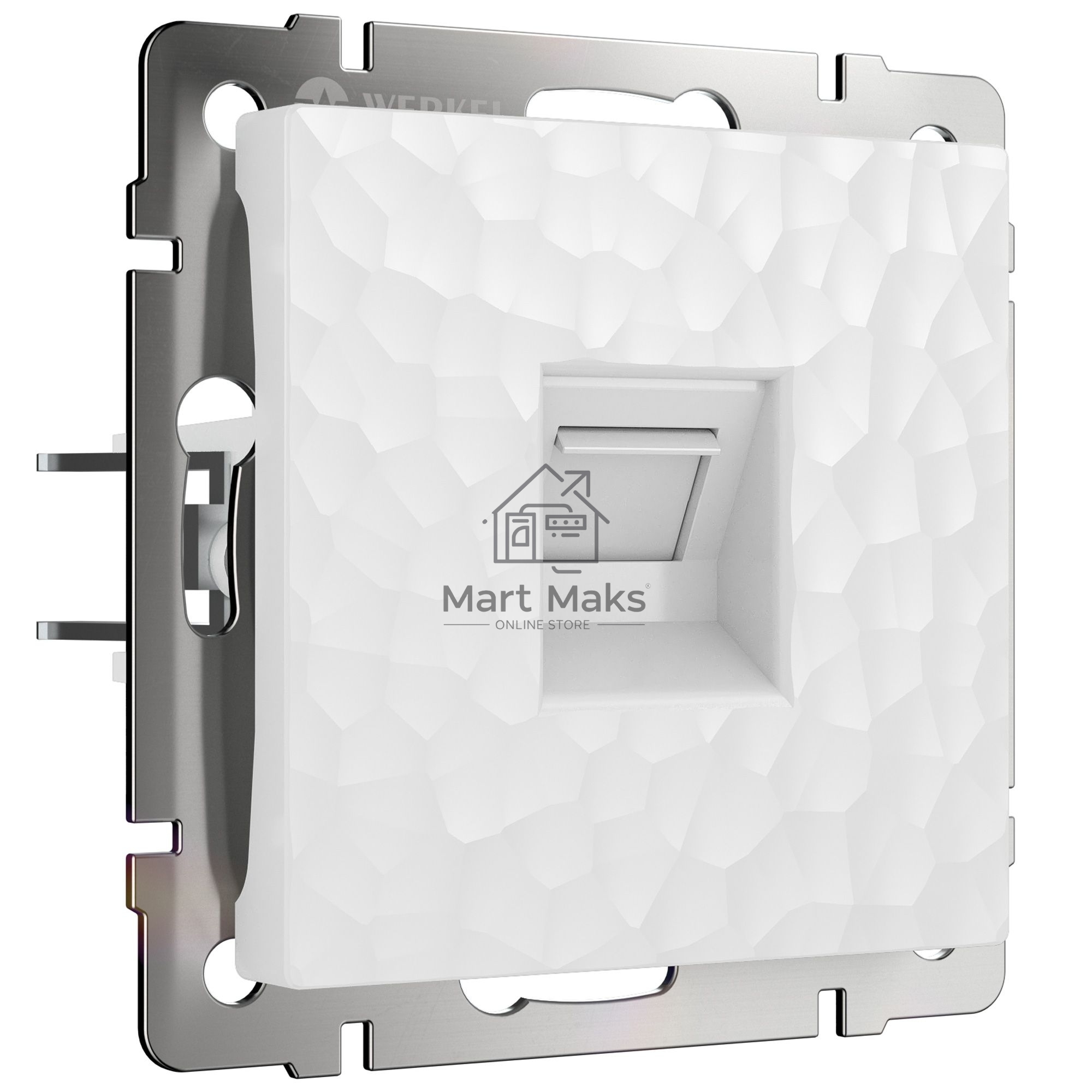 Розетка Ethernet RJ-45 (белый)
