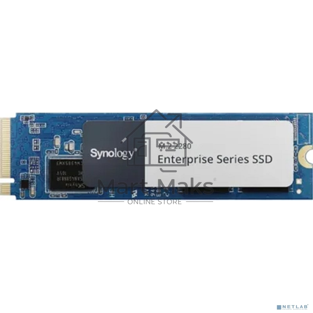 Накопитель SSD Synology SNV5400 Series PCIe 3.0 x4,M.2 2280, 400Gb, R3000/W650 Mb/s, IOPS 225K/45K, TBW 700Tb
